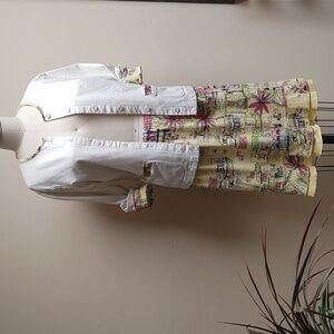 Vintage Sun Moda Cotton Skirt Sets Medium